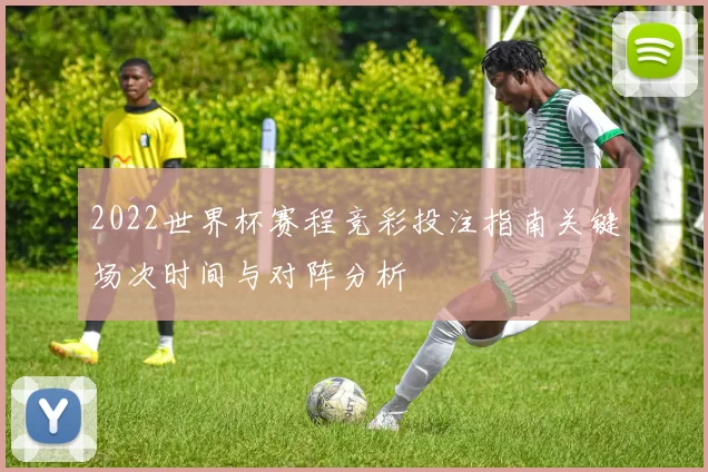 2022世界杯赛程竞彩投注指南关键场次时间与对阵分析